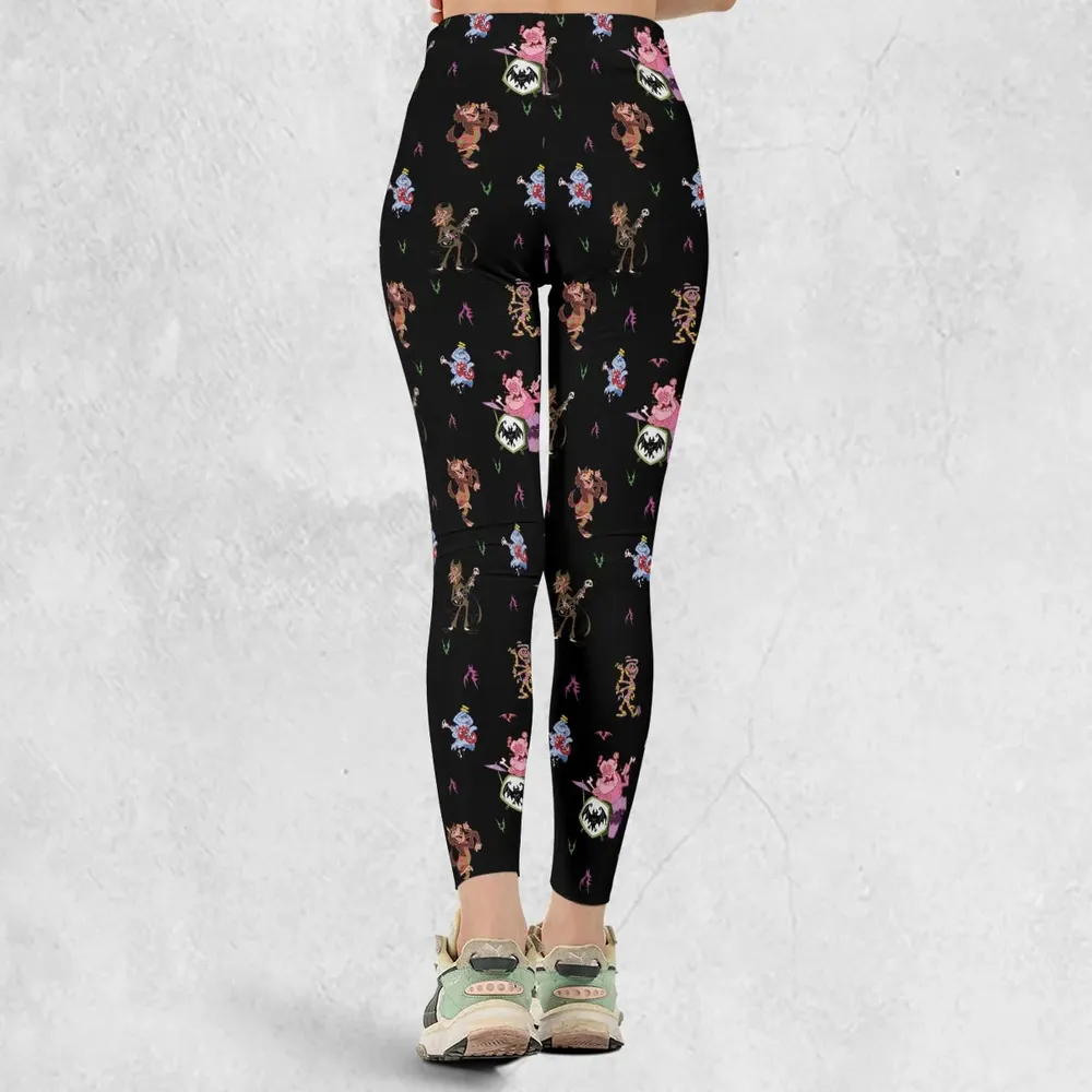Monsters Cereal Pattern Legging - 3