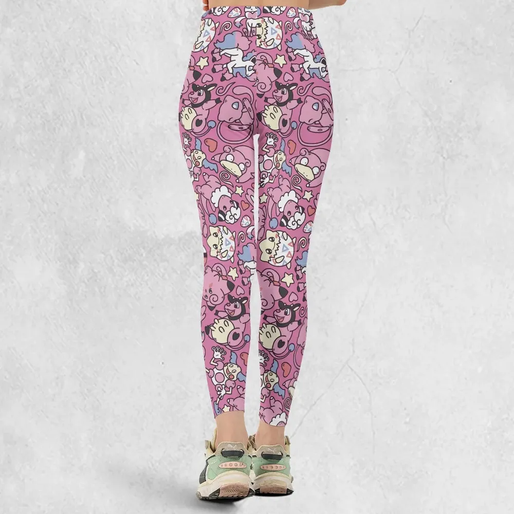 Fairy Pokemon Pattern Legging - 3