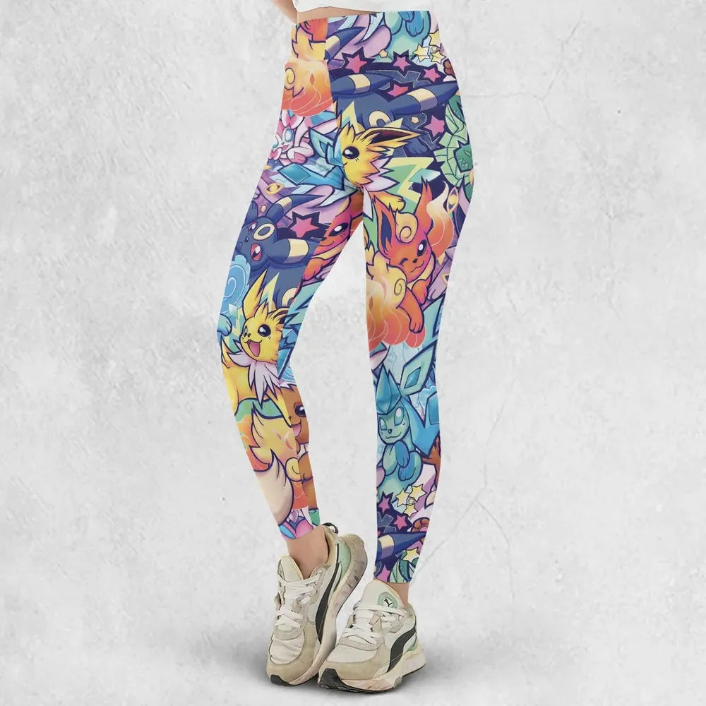Evolutionary line of Eevee Pokemon Legging - 2