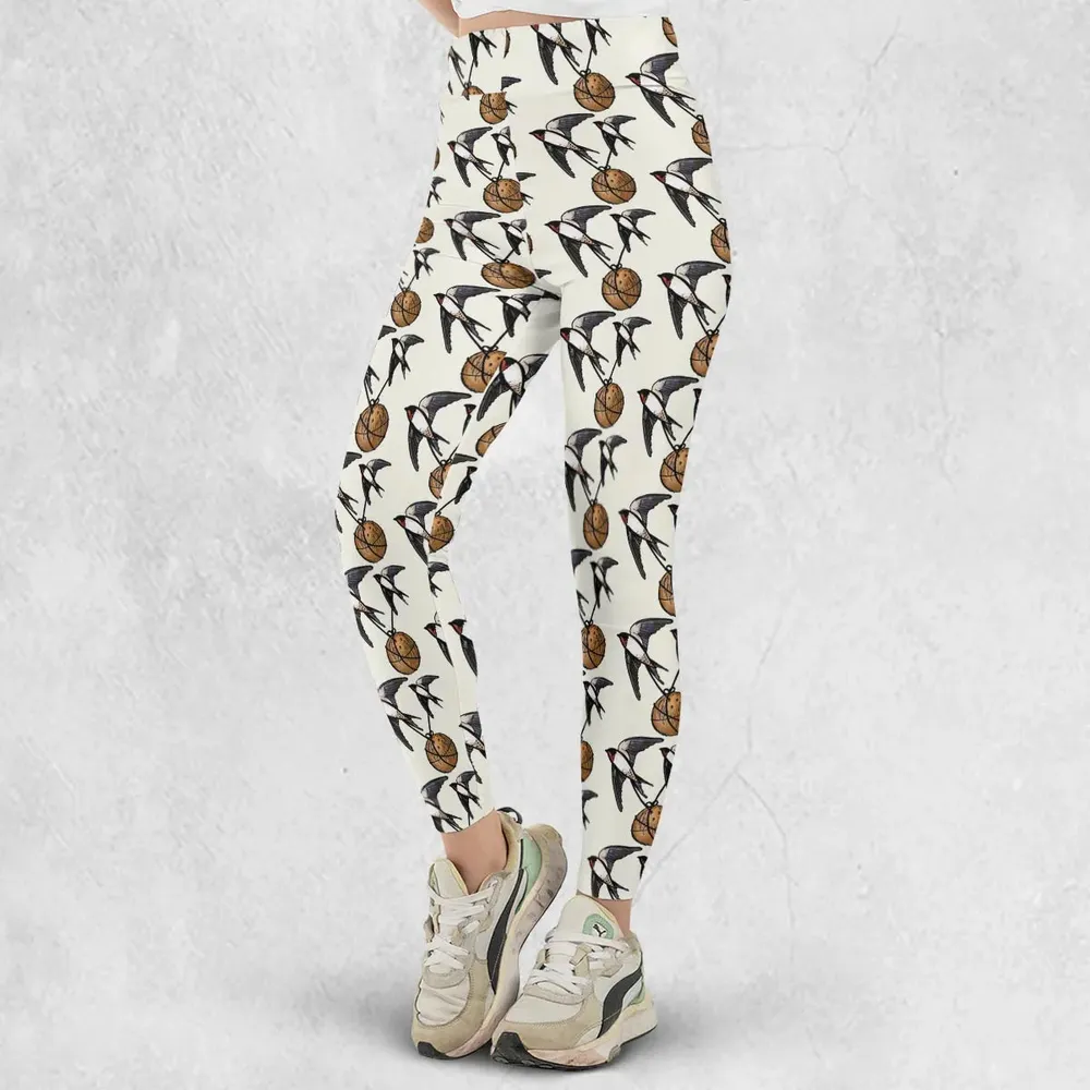 European Swallow Monty Python Holy Grail Legging - 2