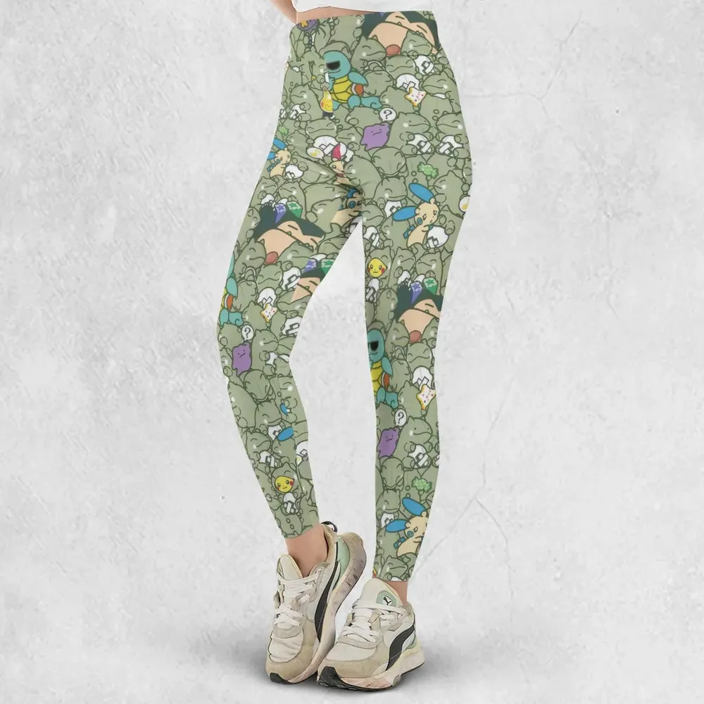 Epic Pokemon Pattern Legging - 2