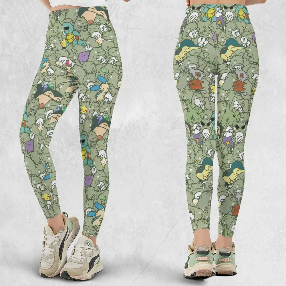 Epic Pokemon Pattern Legging - 1