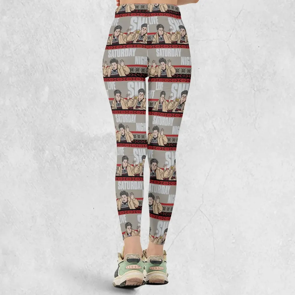Drunk Uncle on the Holidays SNL Saturday Night Live Legging - 3