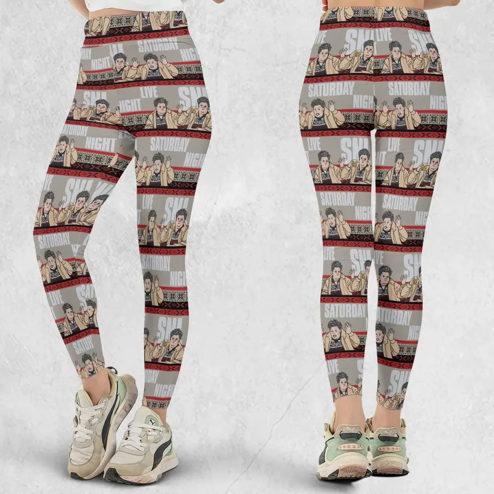 Drunk Uncle on the Holidays SNL Saturday Night Live Legging - 1