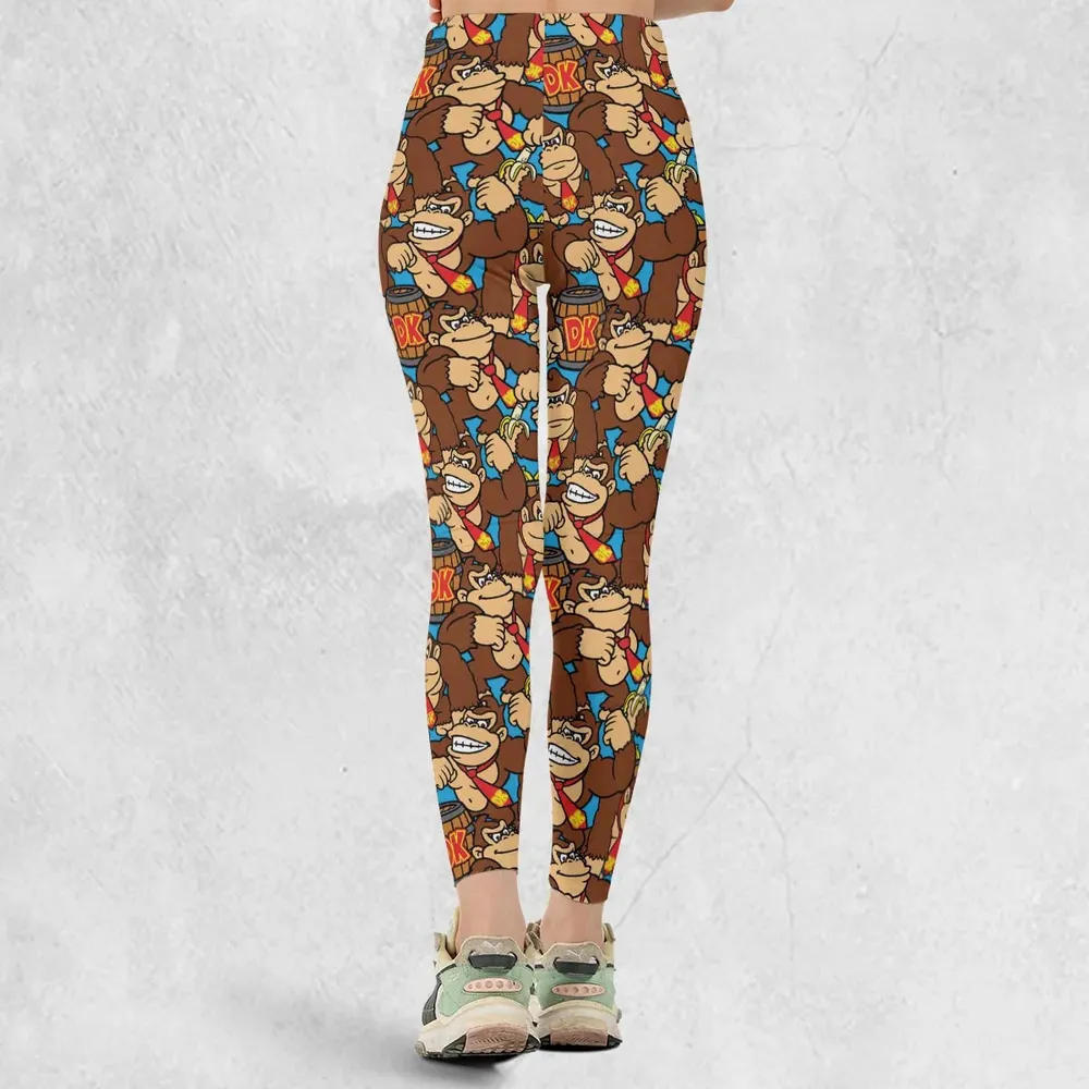 Donkey Kong Pattern Legging - 3