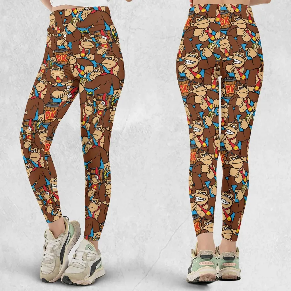 Donkey Kong Pattern Legging - 1