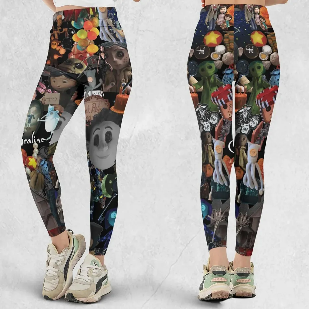 Coraline Pattern Legging - 1