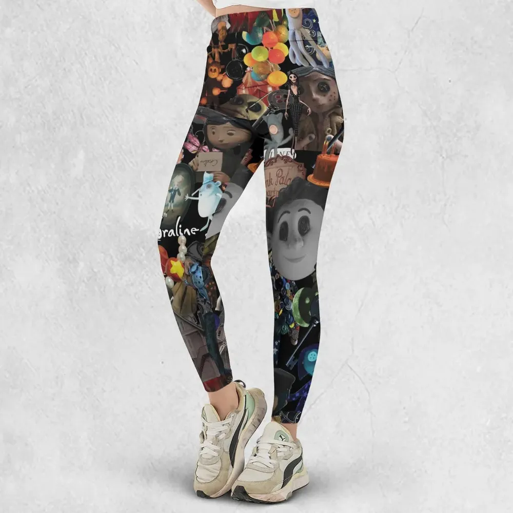 Coraline Pattern Legging - 2