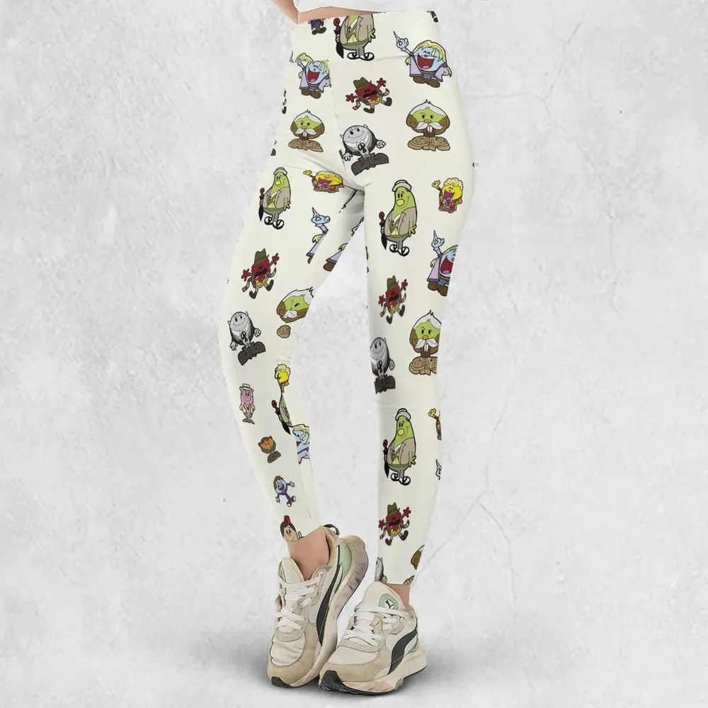 Doctor Who and Mr Men Pattern Legging - 2