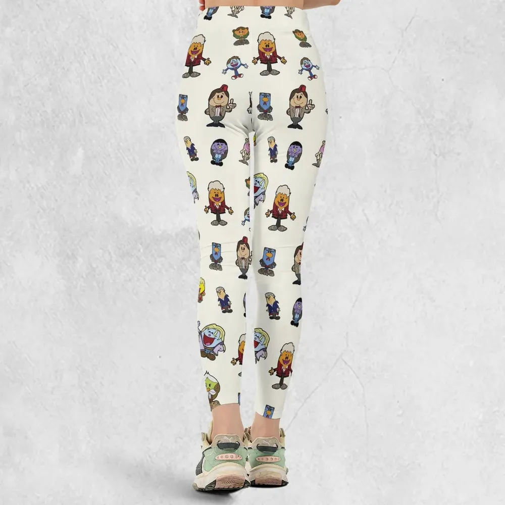 Doctor Who and Mr Men Pattern Legging - 3