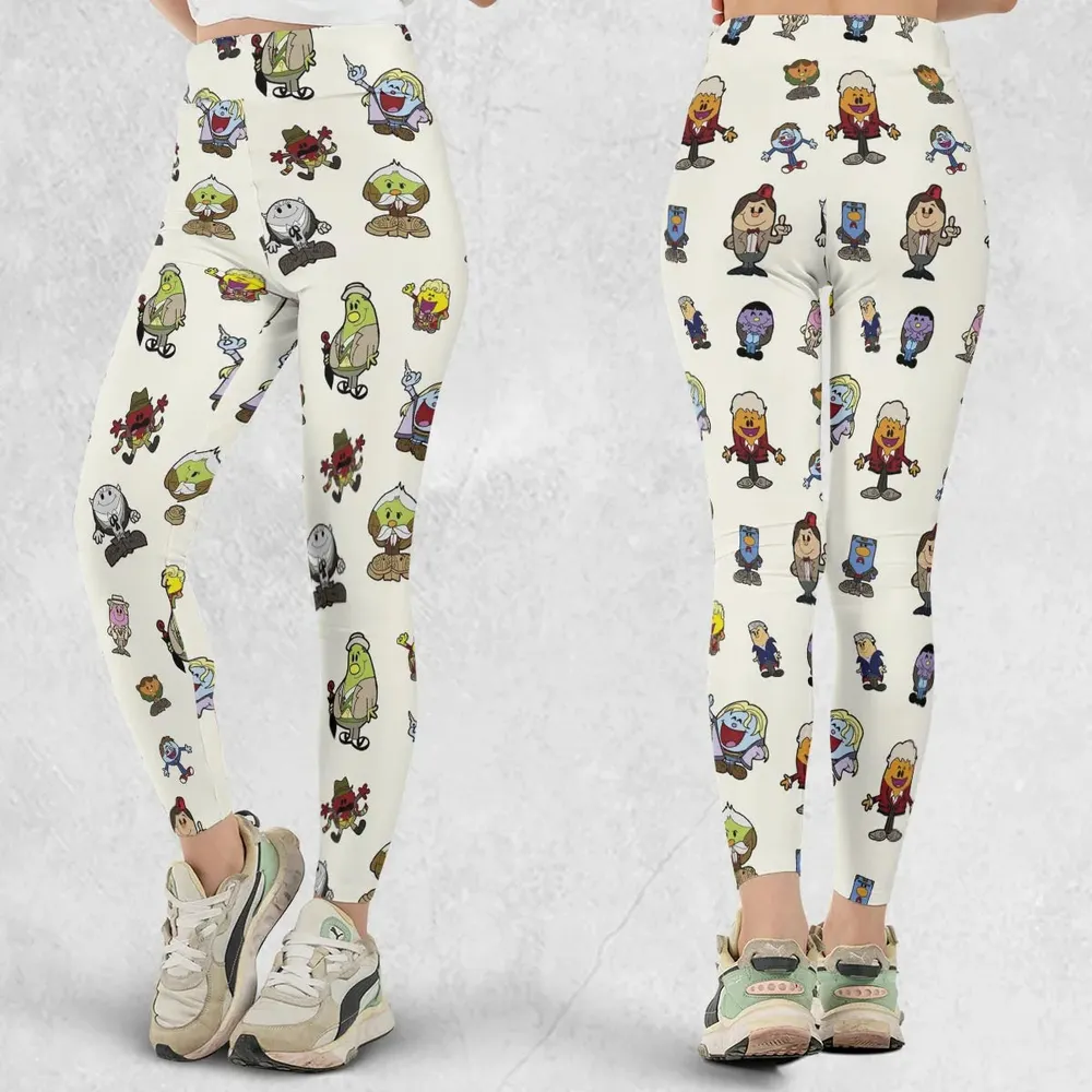 Doctor Who and Mr Men Pattern Legging - 1