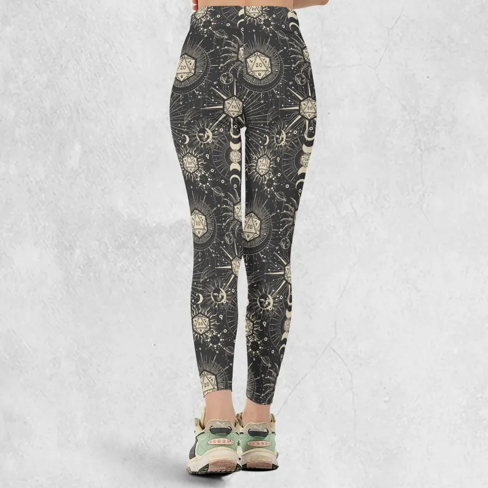 Diceyverse Dice RPG DND Legging - 3