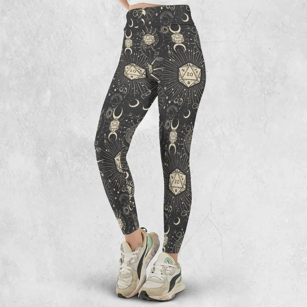 Diceyverse Dice RPG DND Legging - 2