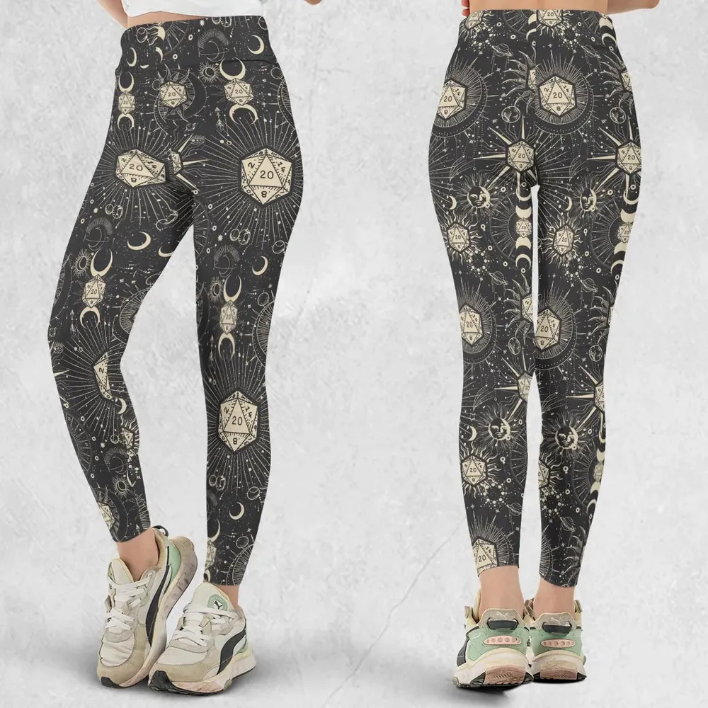 Diceyverse Dice RPG DND Legging - 1