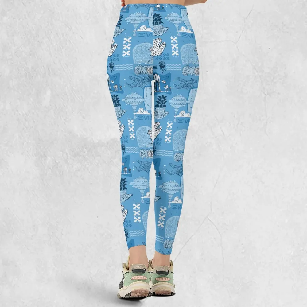 Dark Side Star Wars Tiki Shack Legging - 3