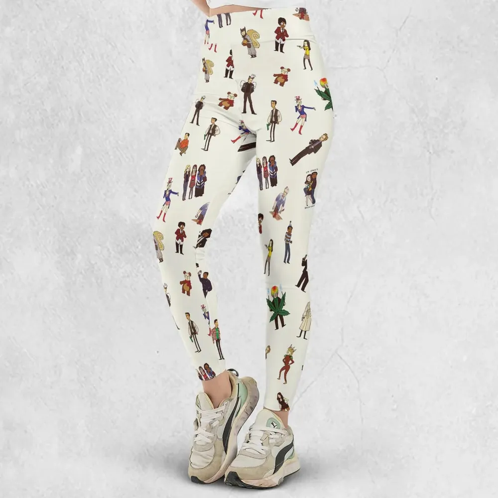 Community Characters Costumes Pattern Legging - 2