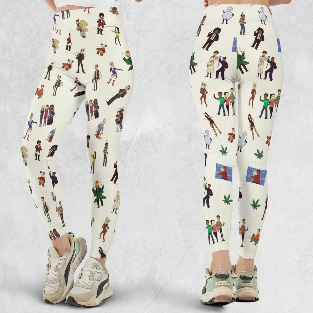 Community Characters Costumes Pattern Legging - 1