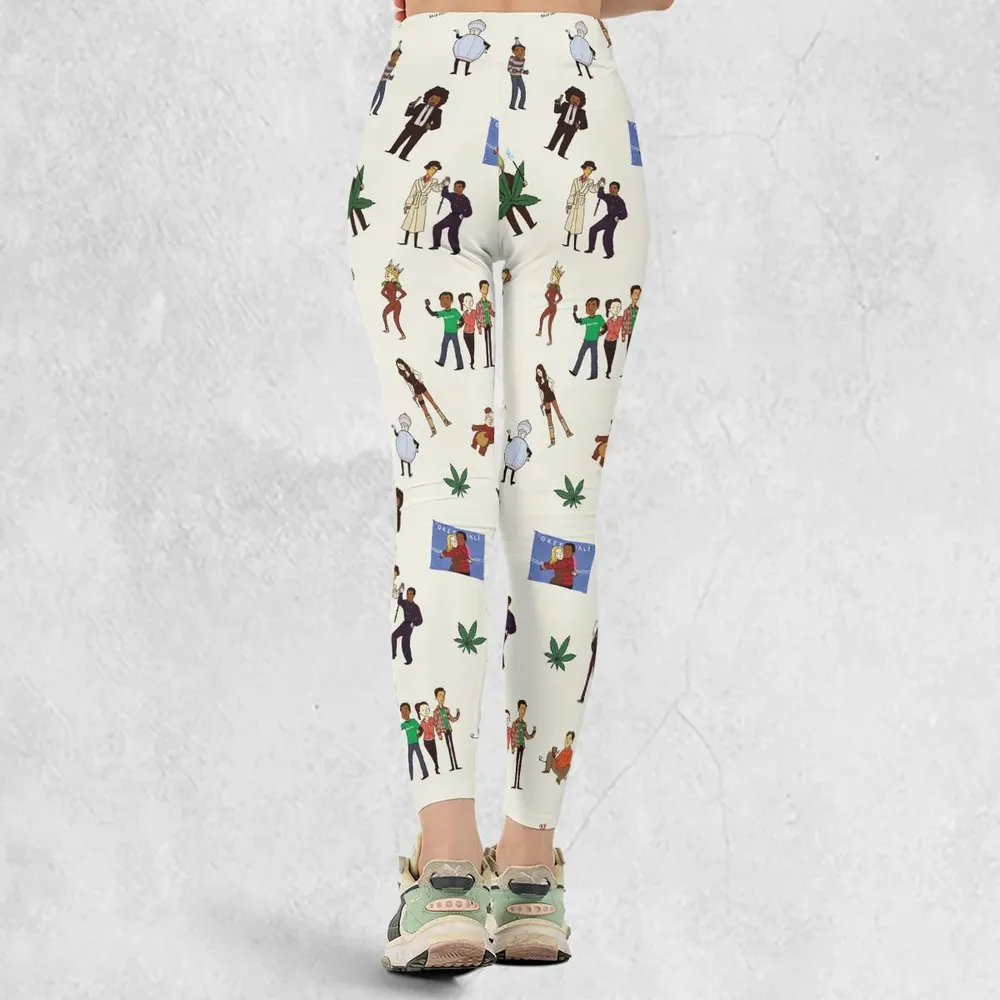 Community Characters Costumes Pattern Legging - 3