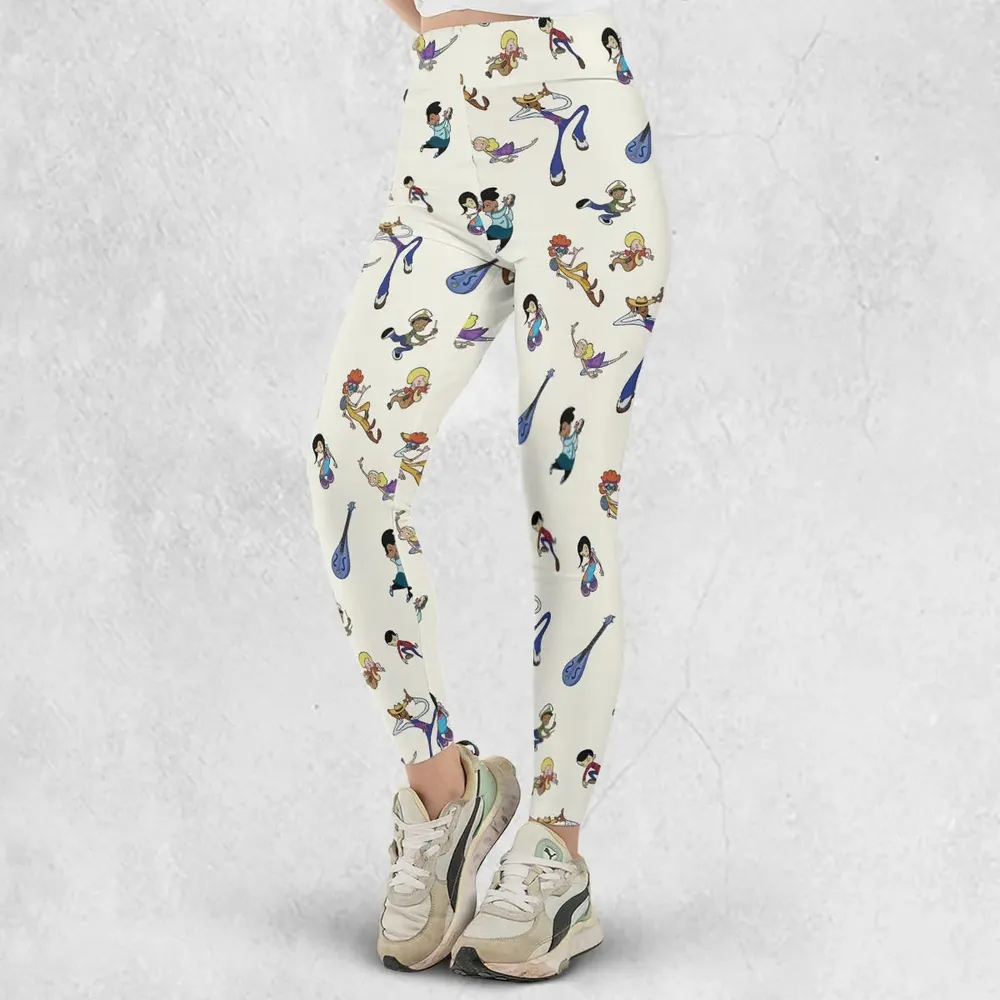 Class Of 3000 Characters Pattern Legging - 2