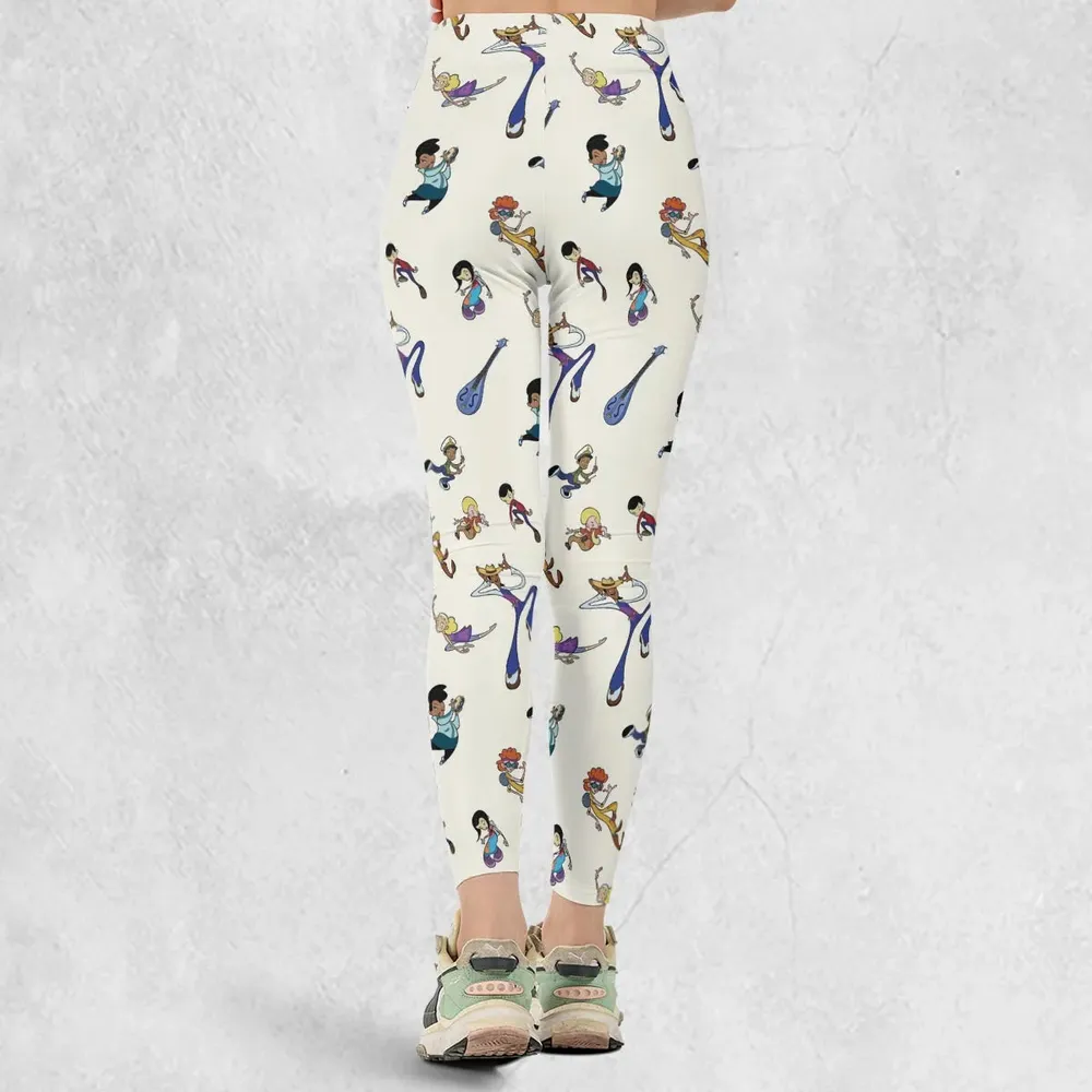 Class Of 3000 Characters Pattern Legging - 3