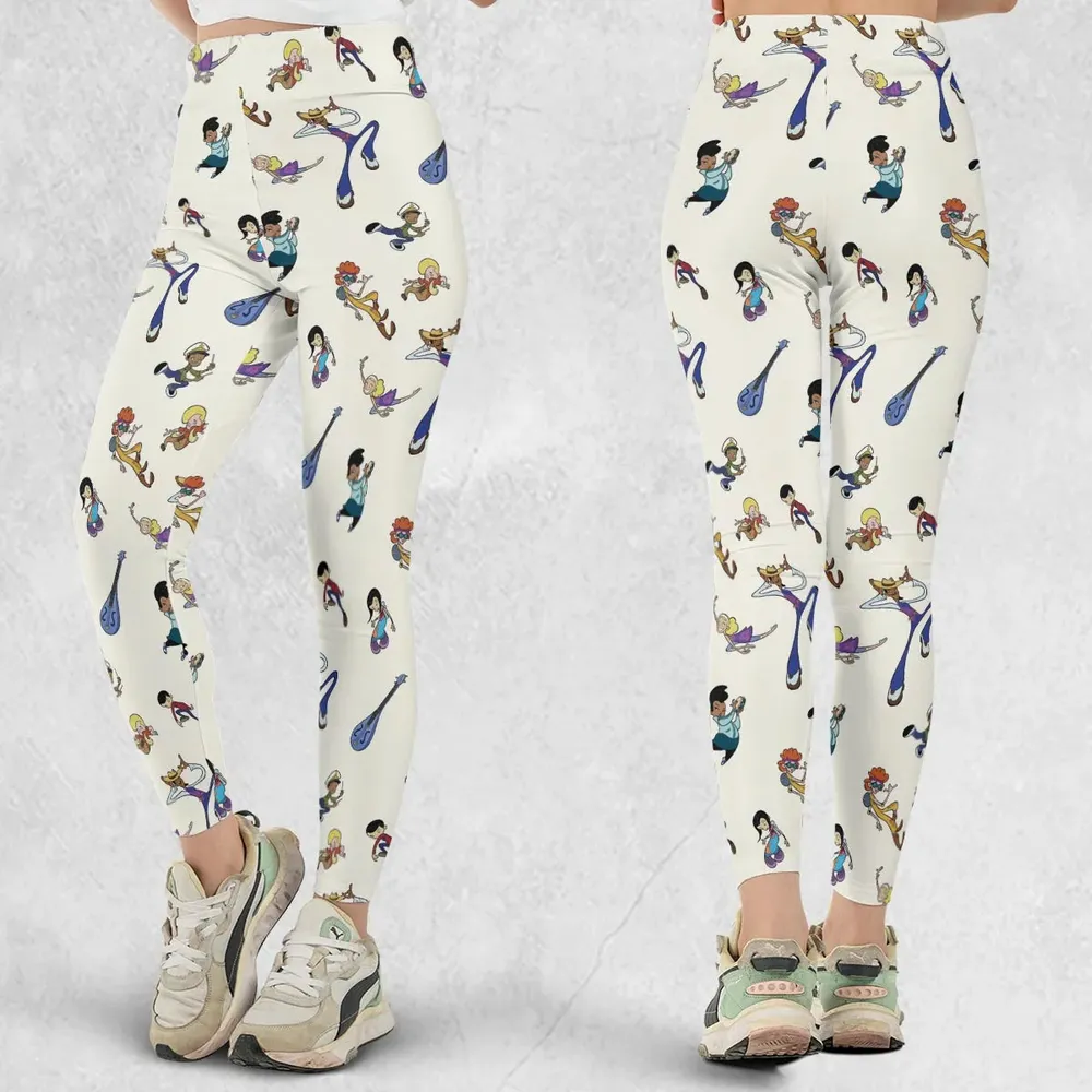 Class Of 3000 Characters Pattern Legging - 1