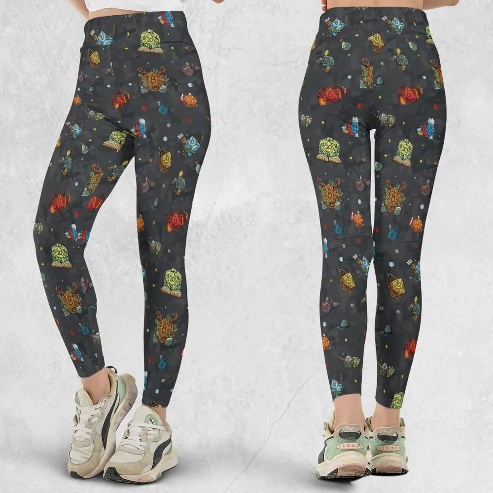 Class Dices DND Pattern Legging - 1