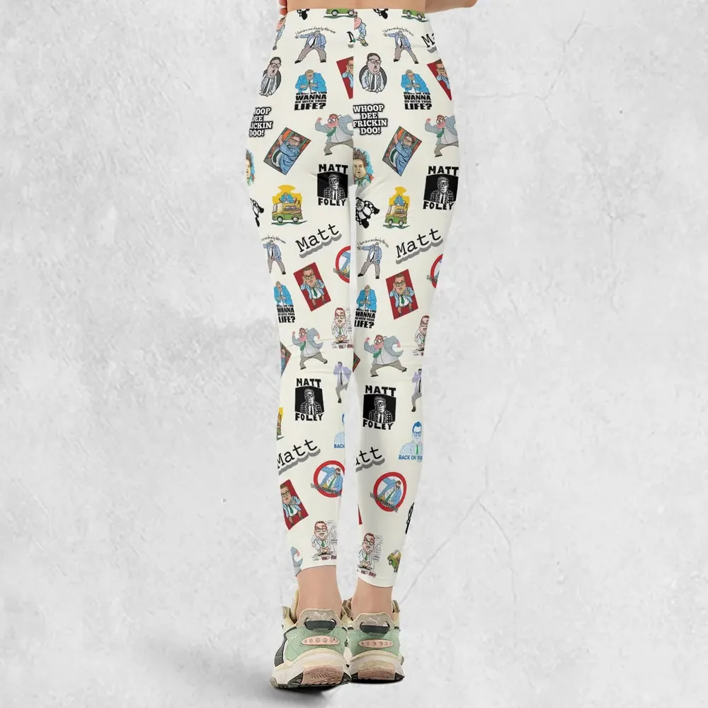 Chris Farley Matt Foley Motivational SNL Legging - 3