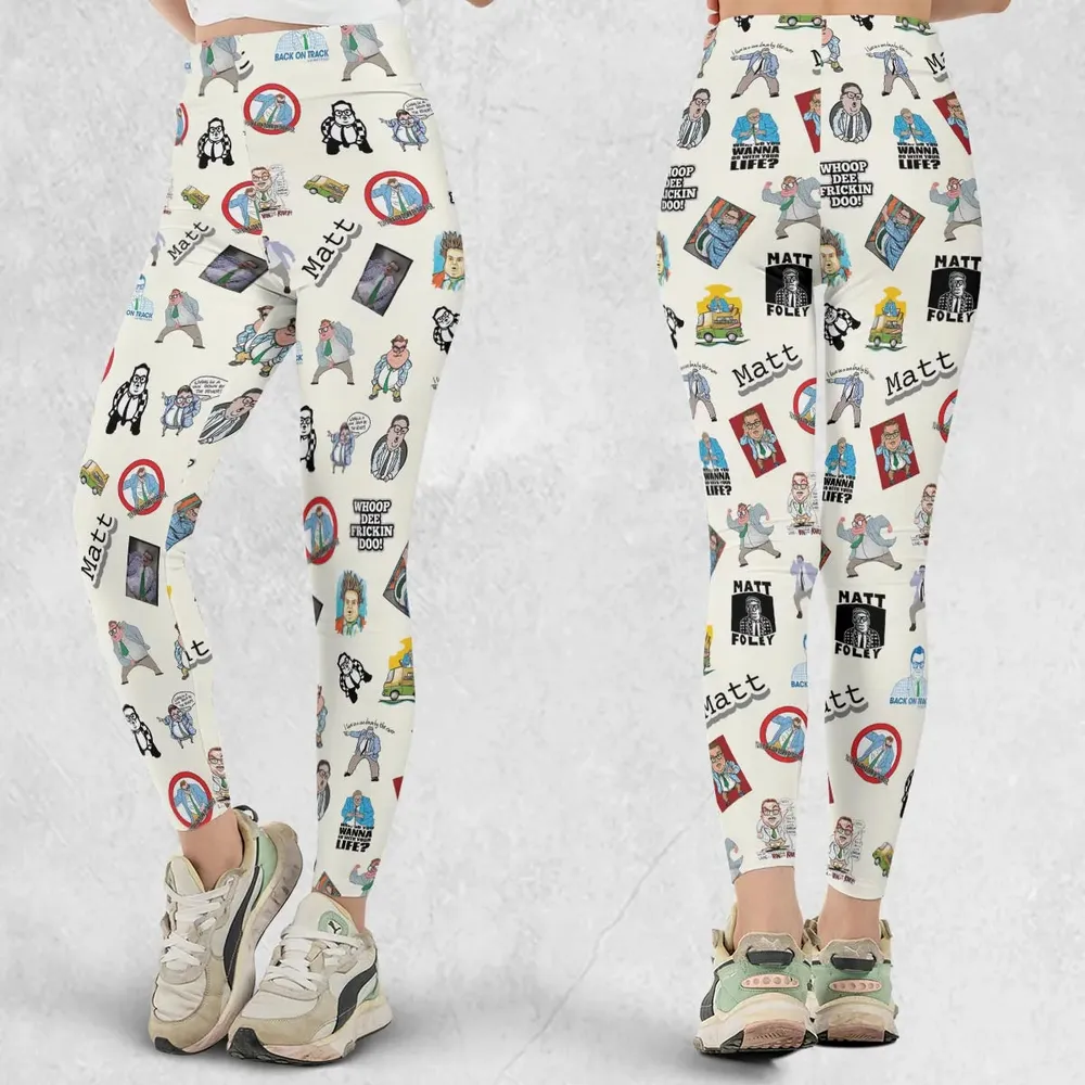 Chris Farley Matt Foley Motivational SNL Legging - 1