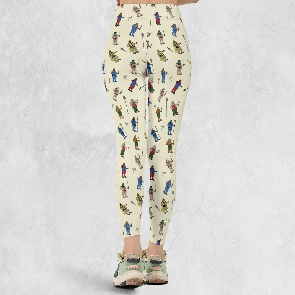 Carl In Masters Of The Universe Pattern Legging - 3