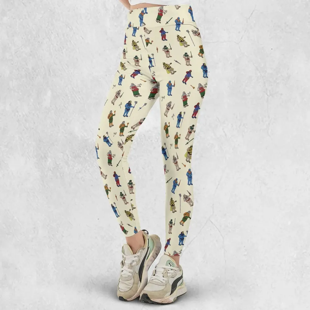 Carl In Masters Of The Universe Pattern Legging - 2