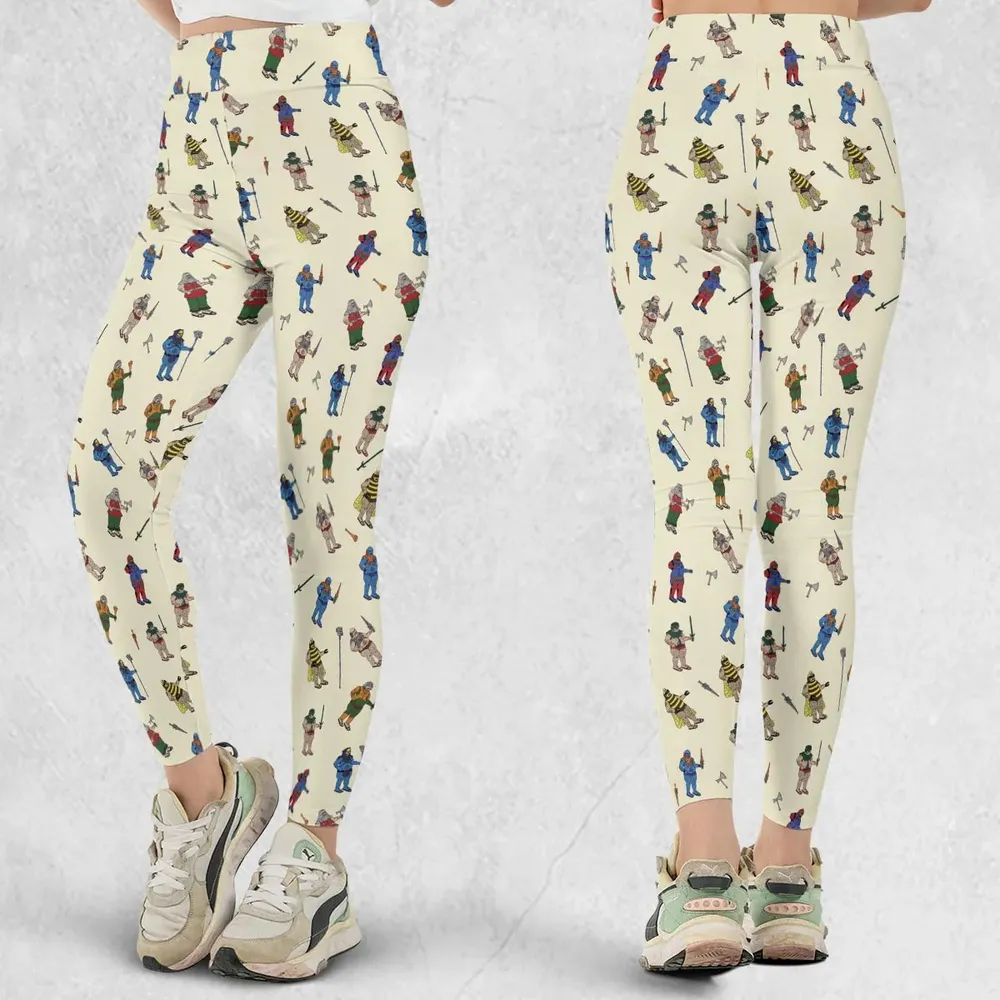Carl In Masters Of The Universe Pattern Legging - 1