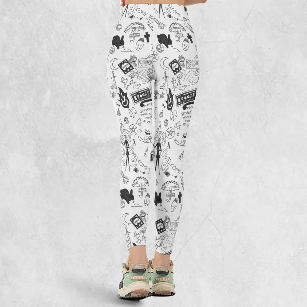 Buffy The Vampire Slayer Pattern Legging - 3