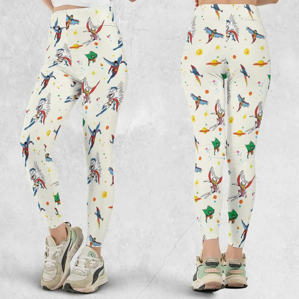 Battle of the Planets Pattern Legging - 1