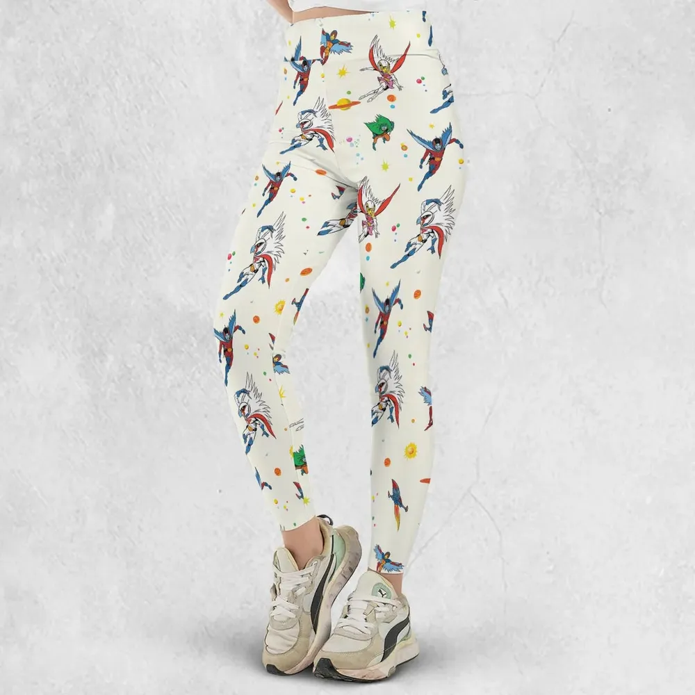 Battle of the Planets Pattern Legging - 2