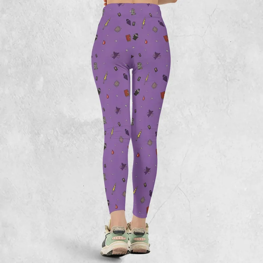 Barovia Dungeons and Dragons Pattern Legging - 3