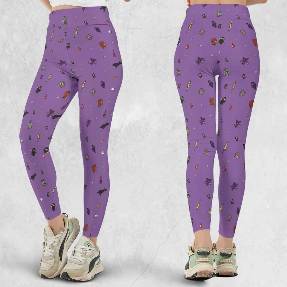 Barovia Dungeons and Dragons Pattern Legging - 1