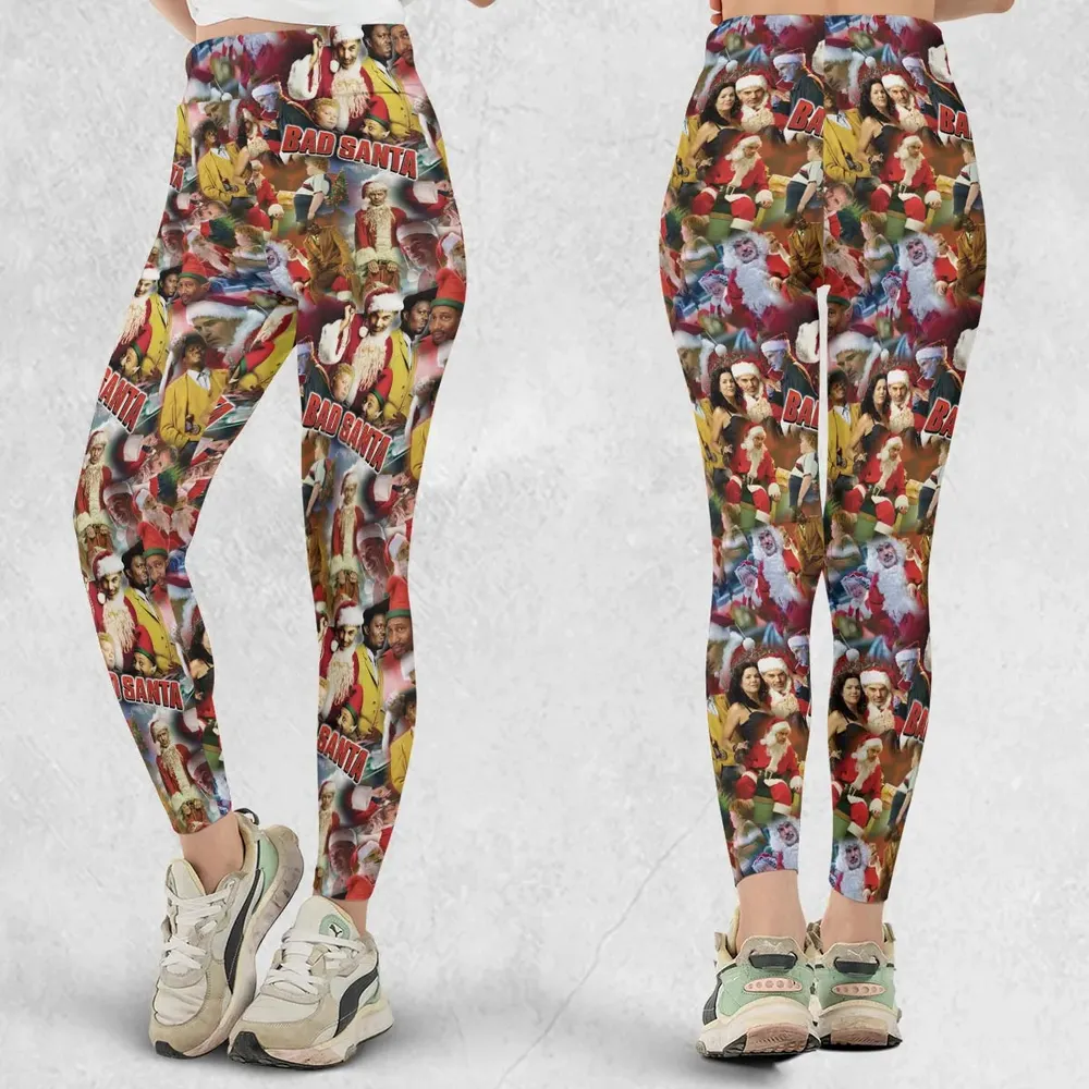 Bad Santa Pattern Legging - 1