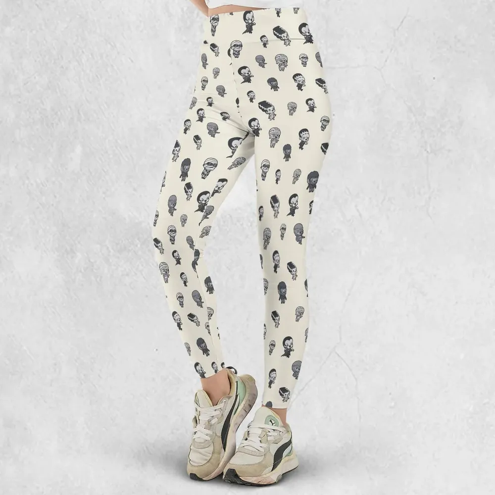 Baby Monsters Pattern Legging - 2