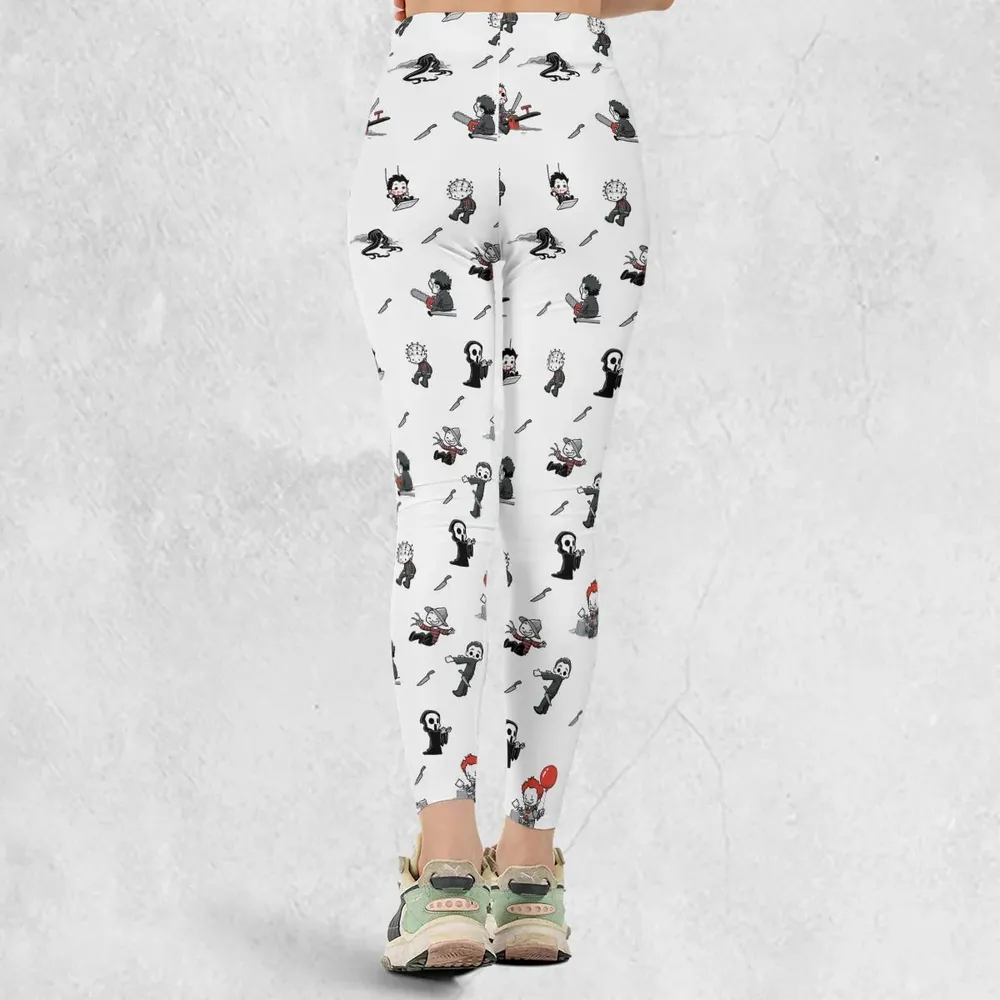 Baby Horror Characters Pattern Legging - 3