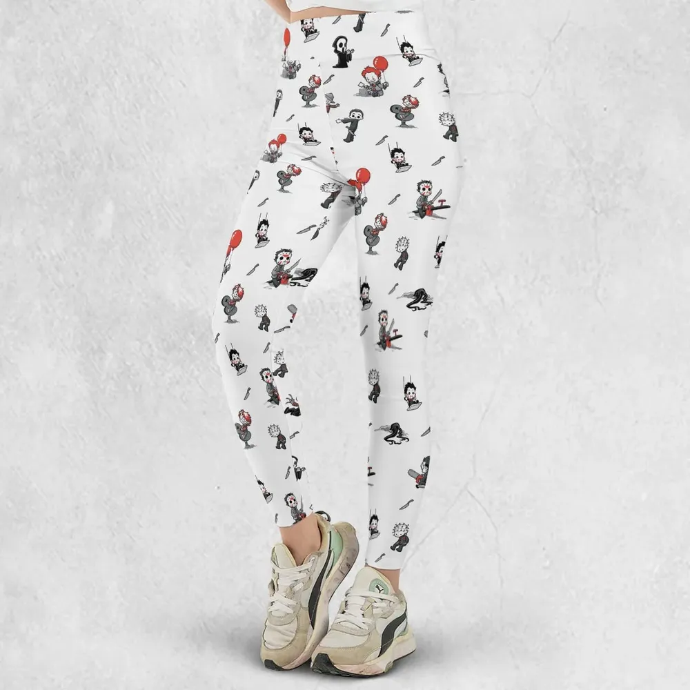 Baby Horror Characters Pattern Legging - 2