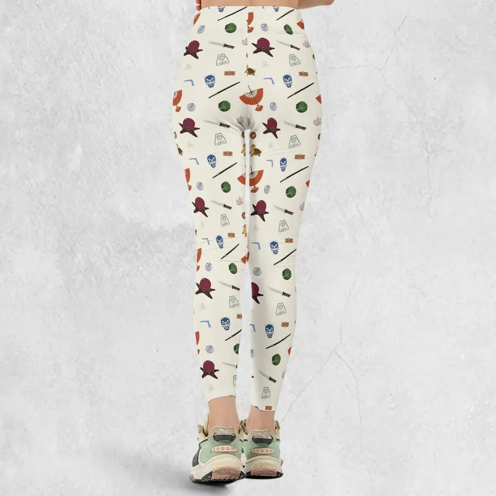 Avatar The Last Airbender Medley Pattern Legging - 3