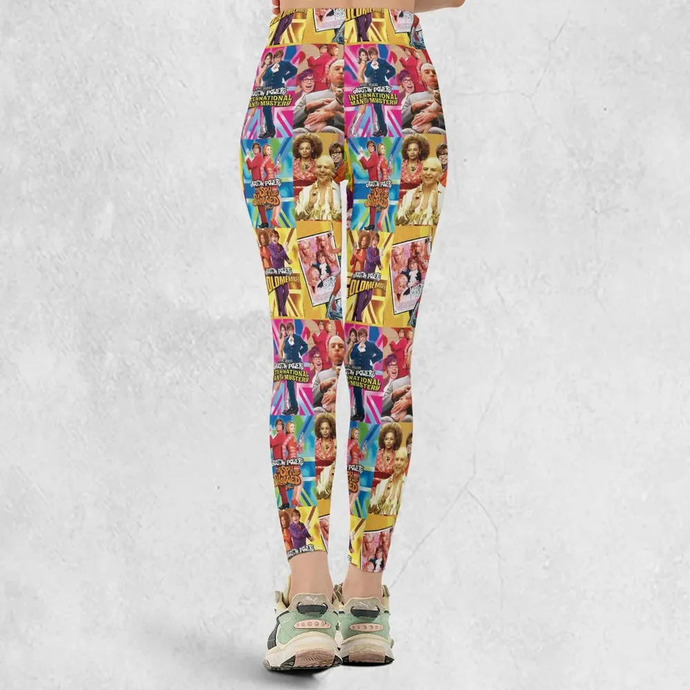 Austin Powers Gold Member Legging - 3
