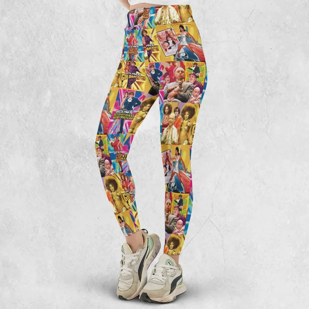 Austin Powers Gold Member Legging - 2