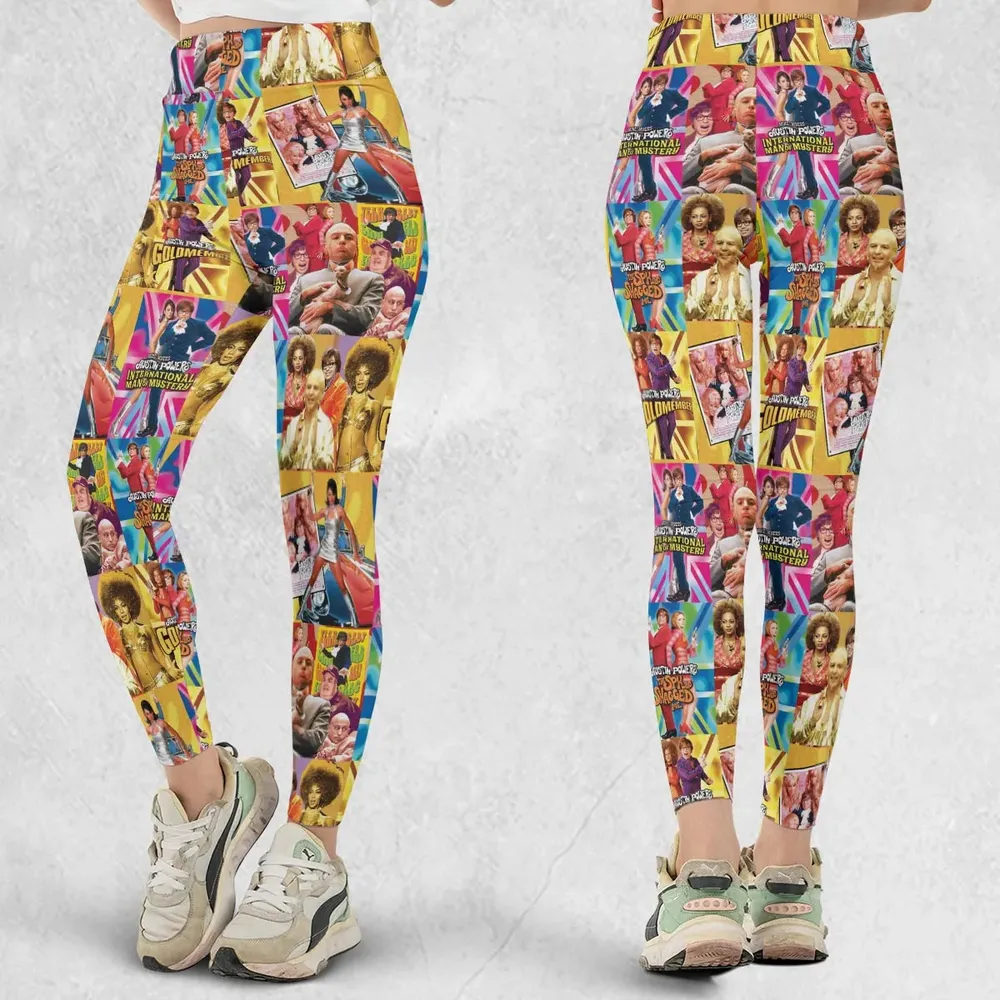 Austin Powers Gold Member Legging - 1