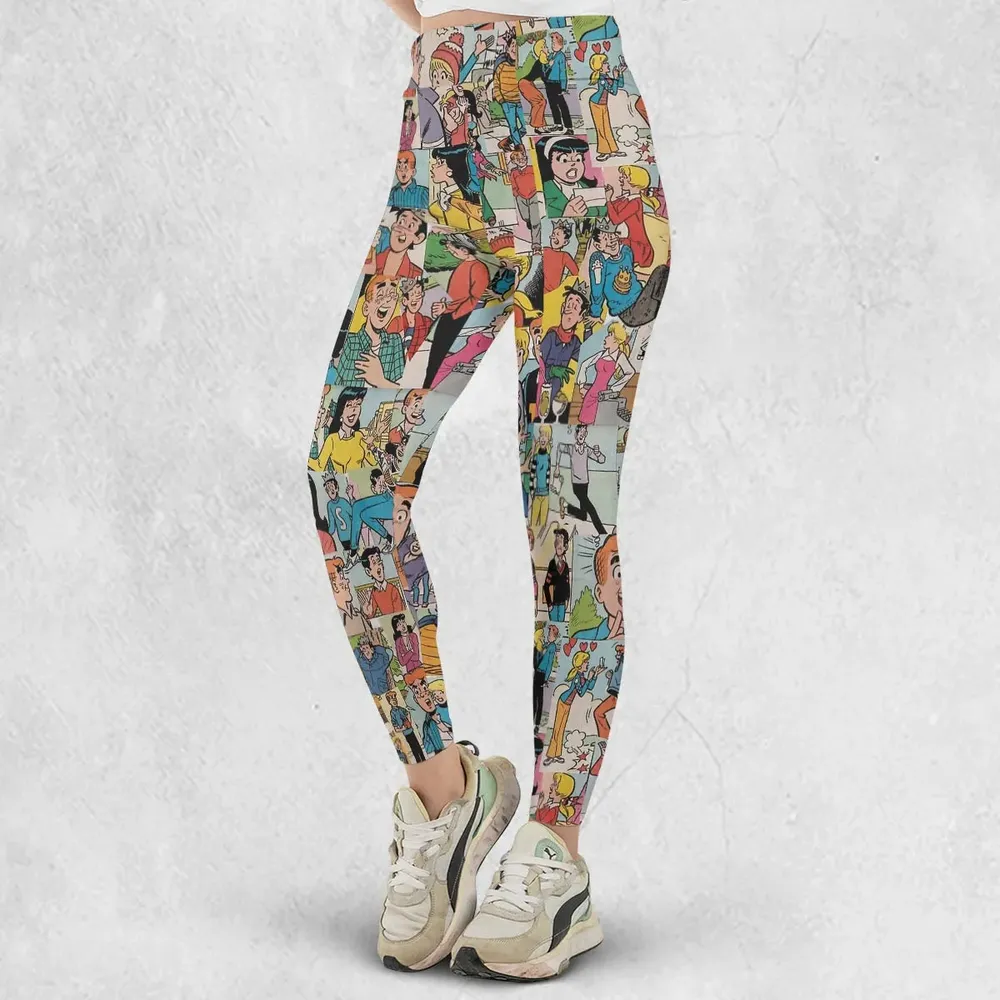 Archie Comics Characters Collage Legging - 2
