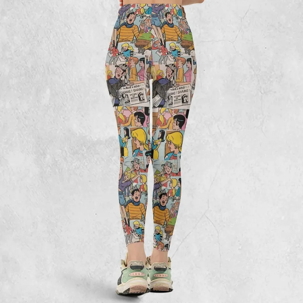 Archie Comics Characters Collage Legging - 3