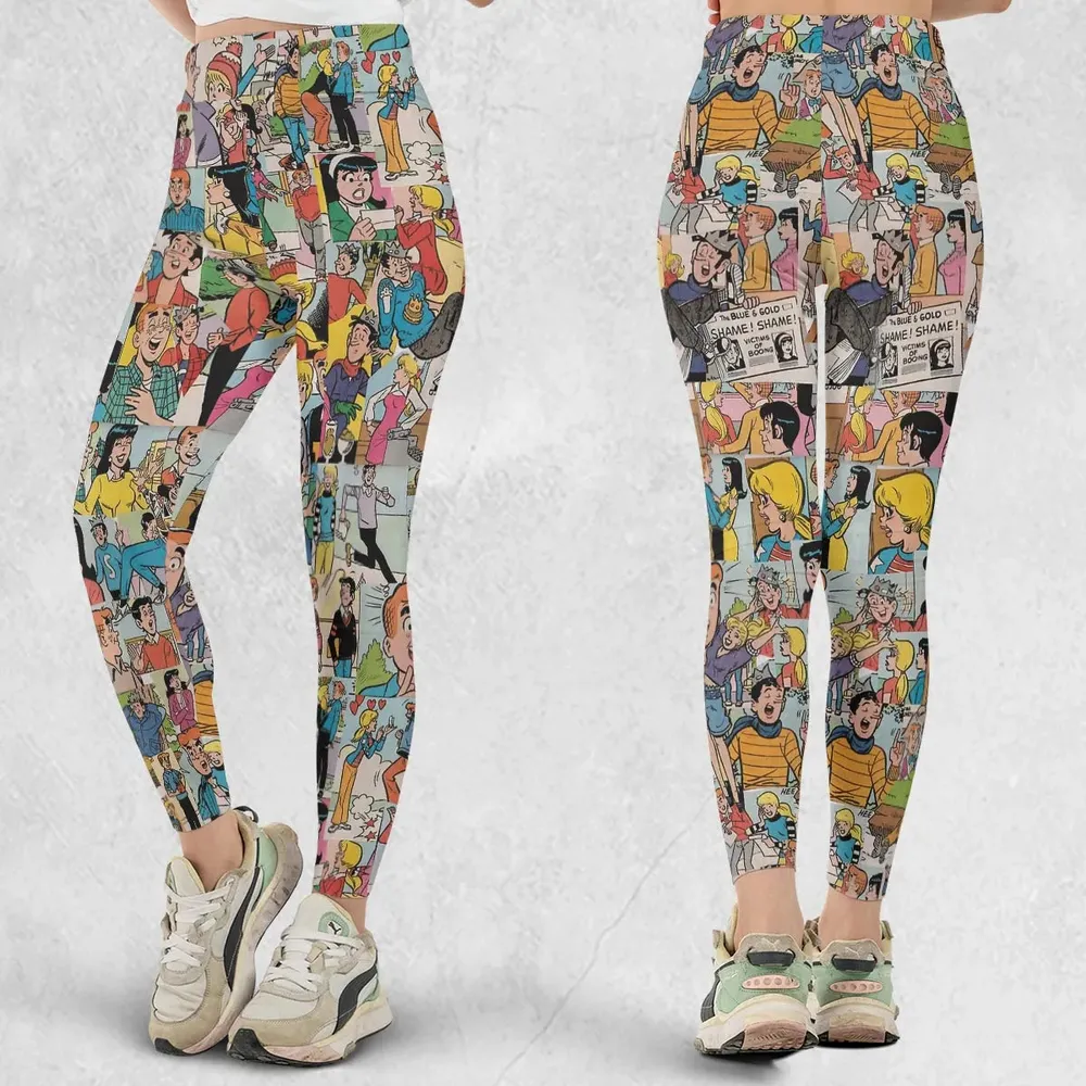 Archie Comics Characters Collage Legging - 1
