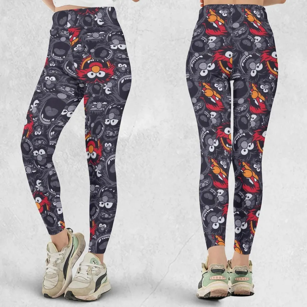 Animal The Muppets Pattern Legging - 1