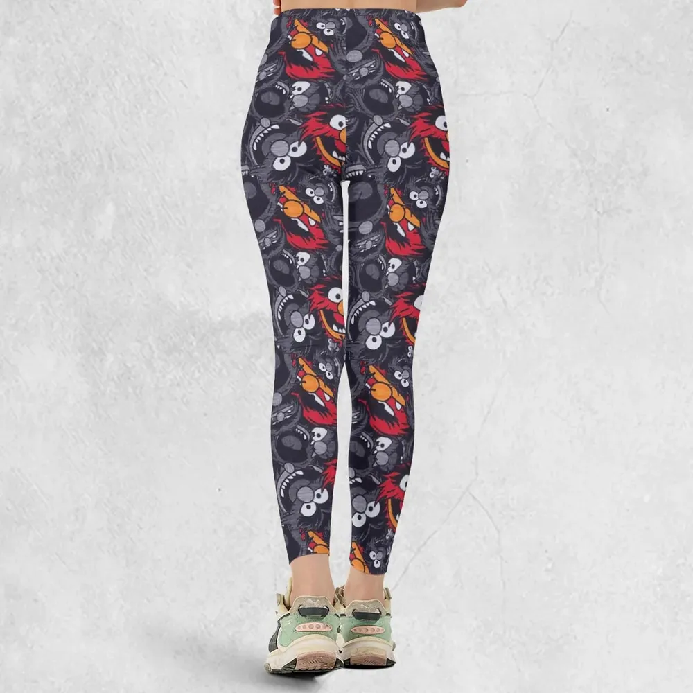 Animal The Muppets Pattern Legging - 3