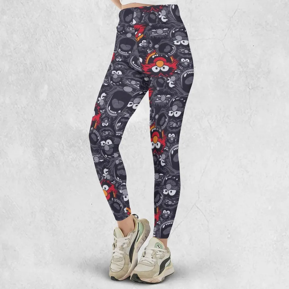 Animal The Muppets Pattern Legging - 2